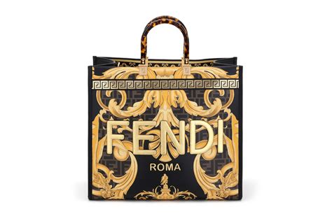 versace fendi collab bags|versace adv campaign.